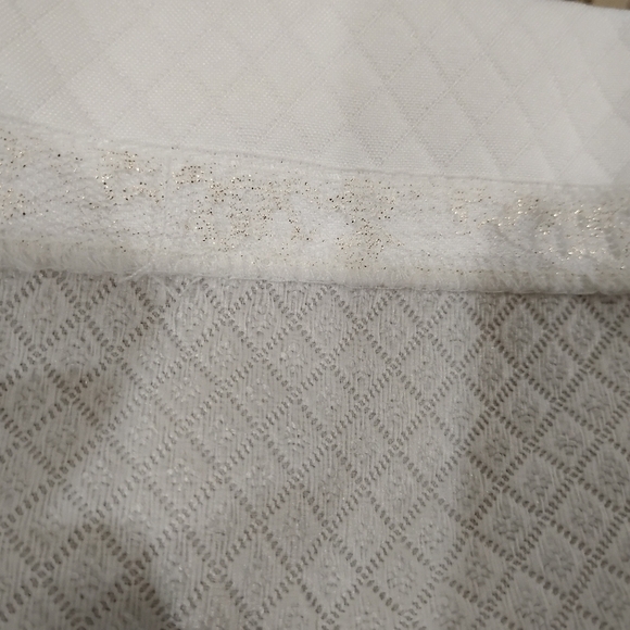 WHITE PIQUE & GOLD LILLY PULITZER DRESS NWOT - Picture 6 of 8